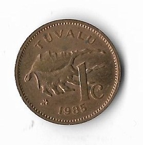 Moneda 1 cent 1985 - Tuvalu