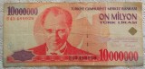 Cumpara ieftin Bancnota 10000000 LIRE - TURCIA, anul 1970 *cod 889 B - ZECE MILIOANE