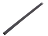 Manșon Termocontractabil cu Adeziv 4:1 8mm 1.2m Negru