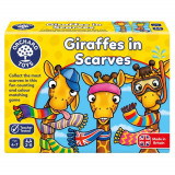 Cumpara ieftin Joc educativ Girafe cu Fular GIRAFFES IN SCARVES, orchard toys