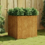 Cumpara ieftin Jardinieră, 80x80x80 cm, oțel corten