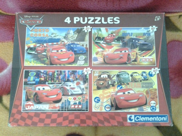 **Disney Cars McQueen Puzzle by Clementoni | 30*19 cm | jucarie copii