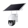 Camera Supraveghere Solara Wireless HD 1080p V380 Pro, PIR+Radar, Audio, Cloud/TF, Exterior, Alb