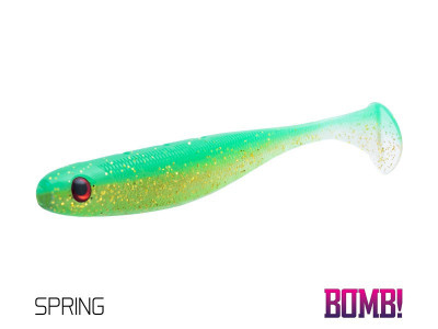 Shad Bomb Rippa 10 cm. culoare Spring - Delphin foto