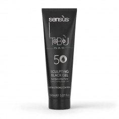 Gel de Par Negru cu Fixare Foarte Puternica Sensus Tabu Man 5 Sculpting Black Gel 150 ml