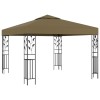 Gossi pavilion de gradina, gri taupe, 3 x 3 m, 180 g/m2