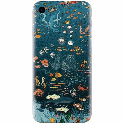 Husa silicon pentru Apple Iphone 8, Under The Sea foto