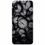 Husa silicon pentru Xiaomi Mi 8 Pro, Clocks Bw