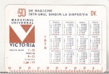 Bnk cld Calendar de buzunar 1978 - Magazinul Universal Victoria