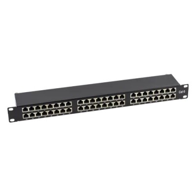 Patch Panel 2U, FTP cat6, 48 porturi RJ45 - ASYTECH Networking ASY-PP-FTP6-48 foto