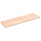 vidaXL Poliță de perete, 200x60x(2-4)cm, lemn masiv de stejar netratat