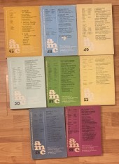 Set 8 carti din colectia AMC (Automatica. Management