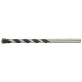 Burghiu beton alb-negru, 5x80mm, varf tip 'fluture