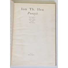 POEZII de ION TH. ILEA , 1970