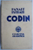 Codin - Panait Istrati, carte de beletristica