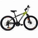 Cumpara ieftin Bicicleta copii DHS Terrana 2423B 24 inch, negru-verde, model 2026