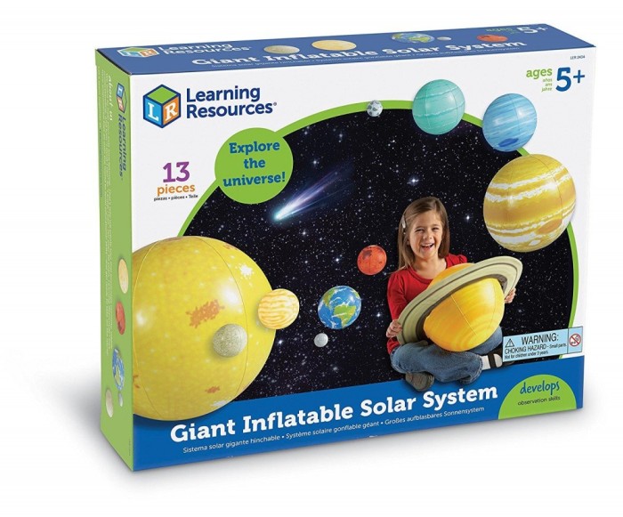 Sistemul solar gonflabil PlayLearn Toys