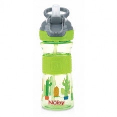 Pahar din Tritan cu Cioc Moale 360 ml 36 L+ Verde foto