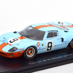 Macheta Ford GT40 Gulf Castigator Le Mans 1968 - Spark 1/43 (LeMans)