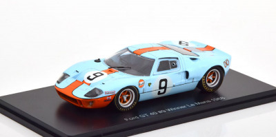 Macheta Ford GT40 Gulf Castigator Le Mans 1968 - Spark 1/43 (LeMans) foto