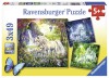 Puzzle Unicorni, 3X49 Piese, Ravensburger