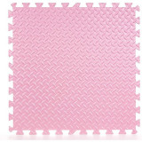 Covoras puzzle xl, 60x60 cm, grosime 2 cm, spuma eva, 2 piese culoare roz MultiMark GlobalProd, ProCart