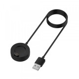 Cablu Incarcare Techsuit TGC4 pentru Garmin Fenix 5 Plus / 7X / 6X / 6 / 5, USB-A, Neagra