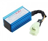 Aprindere CDI Racing Scuter GY6 50cc 80cc 125cc 150cc ATV CG125 4 Timpi Performanta Nelimitata AC 12V Albastru