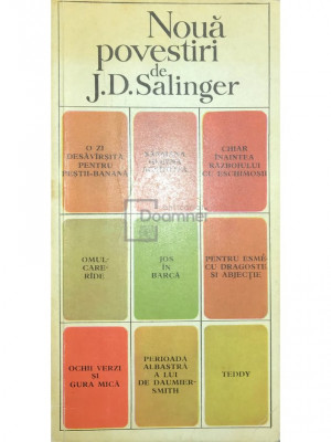J. D. Salinger - Nouă povestiri (editia 1971) foto