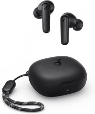 Casti TWS Anker &amp;quot;R50i&amp;quot;, tip butoni, utilizare multimedia, Bluetooth 5.3, 2 x mic, durata baterie pana la 30 ore, IPX5, negru, &amp;quot;A3949G12&amp;quot; (timbru verde foto