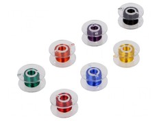 S&acirc;rmă de cupru argintată 0,15mm, 10m, set 7 bucăți