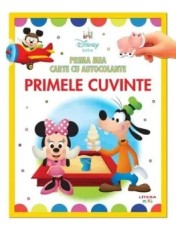 Primele cuvinte. Prima mea carte cu autocolante. Disney bebe/***