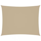 Cumpara ieftin Panza parasolar, bej, 3,5x5 m, tesatura oxford, dreptunghiular