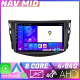 Navigatie Toyota RAV4 Android 12, 4GB RAM, 64GB, CarPlay, 4G, ecran 720P