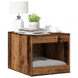 vidaXL Cutie litieră pisici lemn vechi 47x59x42 cm lemn prelucrat 857767