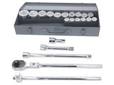 Set chei 6-puncte tubulară oţel crom-vanadium 3/4 PROLINE