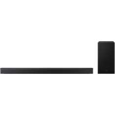 Soundbar Samsung HW-B750F, 5.1, 400W, Bluetooth, Wi-Fi, Subwoofer wireless, Dolby Audio, HDMI eARC, Negru