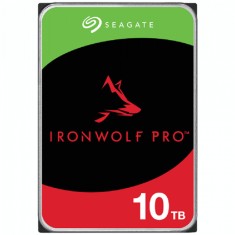 HDD NAS SEAGATE IronWolf Pro 10TB CMR 3.5&quot;, 256MB, SATA 6Gbps, 7200RPM, RV Sensors, Rescue Data Recovery Services 3 ani, TBW: 550TB, &quot;ST10000NT001&quot;