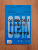 Olimpiade balcanice de matematica 1984-1994