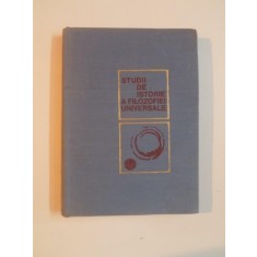 STUDII DE ISTORIE A FILOZOFIEI UNIVERSALE , VOL. I , 1969