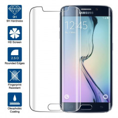 Folie Sticla Samsung Galaxy S6 Edge Full Cover Clear Tempered Glass Ecran Display LCD foto