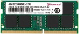 Memorie Ram Laptop Transcend 32GB, DDR4, 2Rx8, PC4-3200A, 3200Mhz, JM3200HSE-32G, PC4-21300, CL22, 1.2V, Non-ECC, sodimm, 260 pini