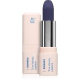 Korres True Velvety Lipstick ruj cremos cu finisaj satinat culoare Aegean Blue 3 g