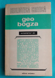 Geo Bogza interpretat de Aderca Blecher Mircea Eliade Stefan Roll