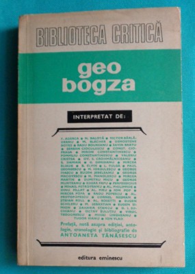 Geo Bogza interpretat de Aderca Blecher Mircea Eliade Stefan Roll foto