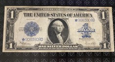✅🔸$1 One dollar Silver Certificate 1923 &quot;Horse Blanket&quot; ⭐STAR NOTE 🔸✅
