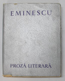 PROZA LITERARA de EMINESCU , ILUSTRATII DE TRAIAN BRADEAN , 1964