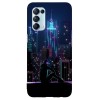 Husa compatibila cu Oppo A12 4G model Neon City, Silicon, TPU, Viceversa, Transparent, Carcasa