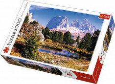 PUZZLE TREFL 3000 UN LAC IN DOLOMITES foto