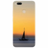 Husa silicon pentru Xiaomi Mi A1, Wind Sail Boat Ocean Sunset